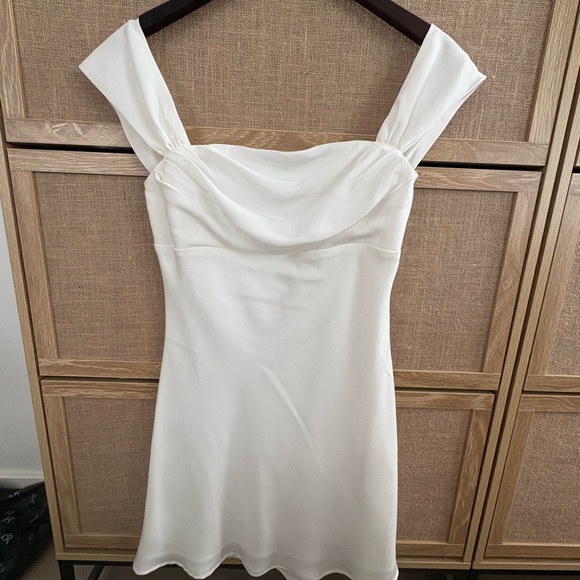 White Mini Dress - Picture 1 of 2